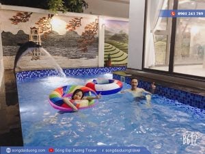 Hồ bơi riêng tại Villa