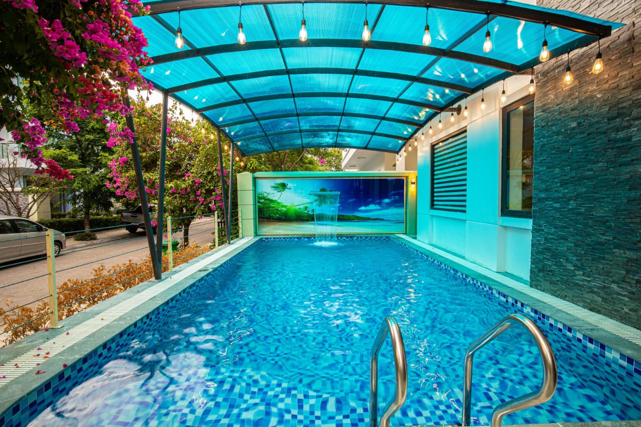 bể bơi villa