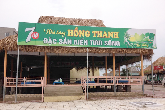 nhà hàng hồng thanh - ăn hải sản ngon rẻ ở Sầm Sơn